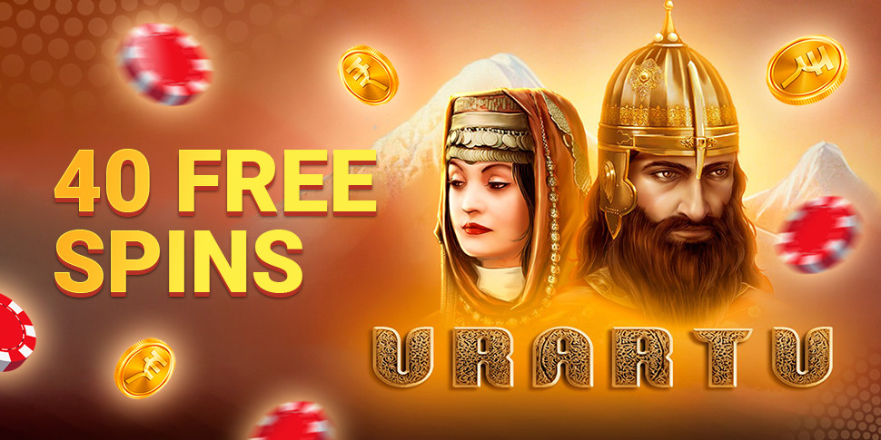 40 Free Spins in the Urartu slot game
